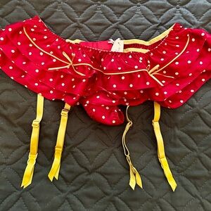 Victoria's Secret Sexy Little Things Red and Yellow Panties